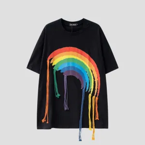 Rainbow Fringe Casual Tee
