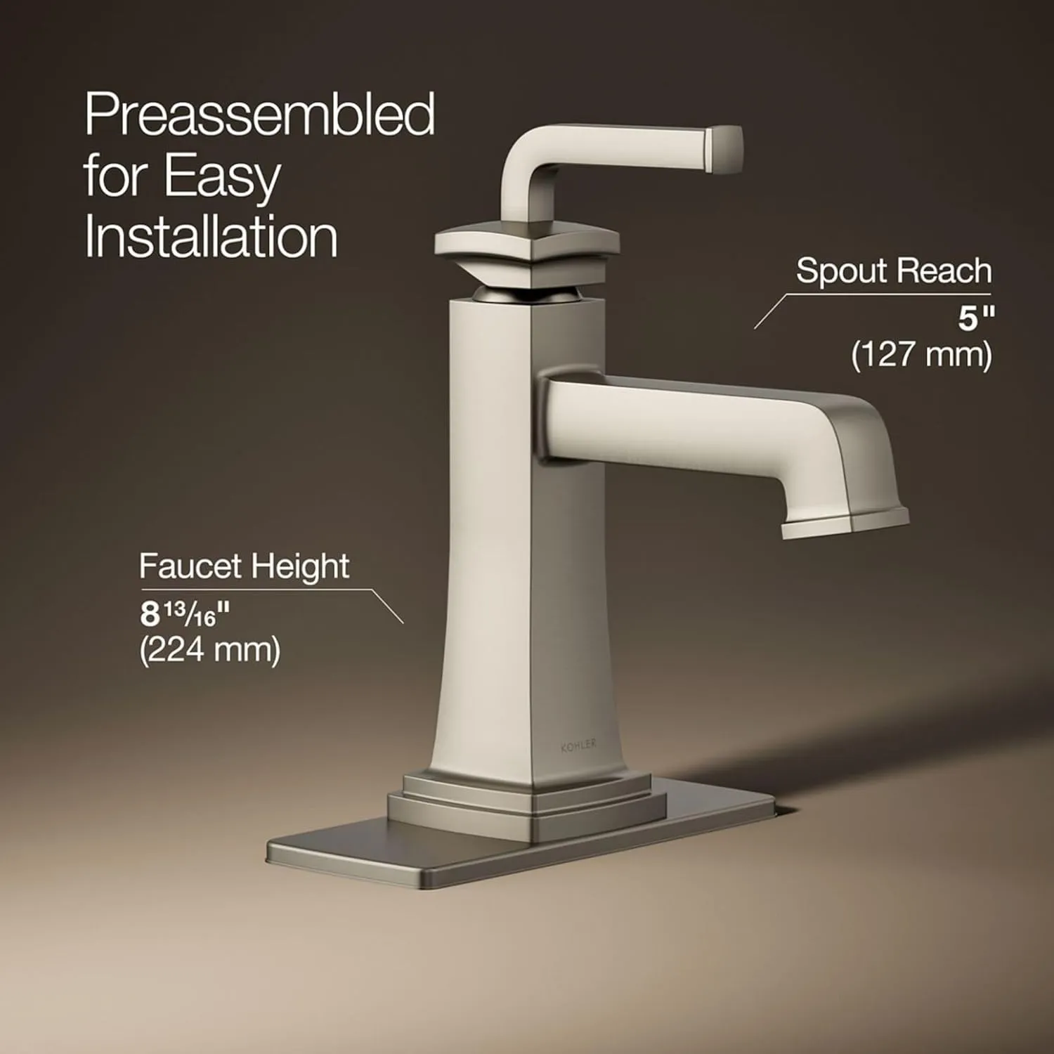 Riff Single-Handle Bathroom Sink Faucet