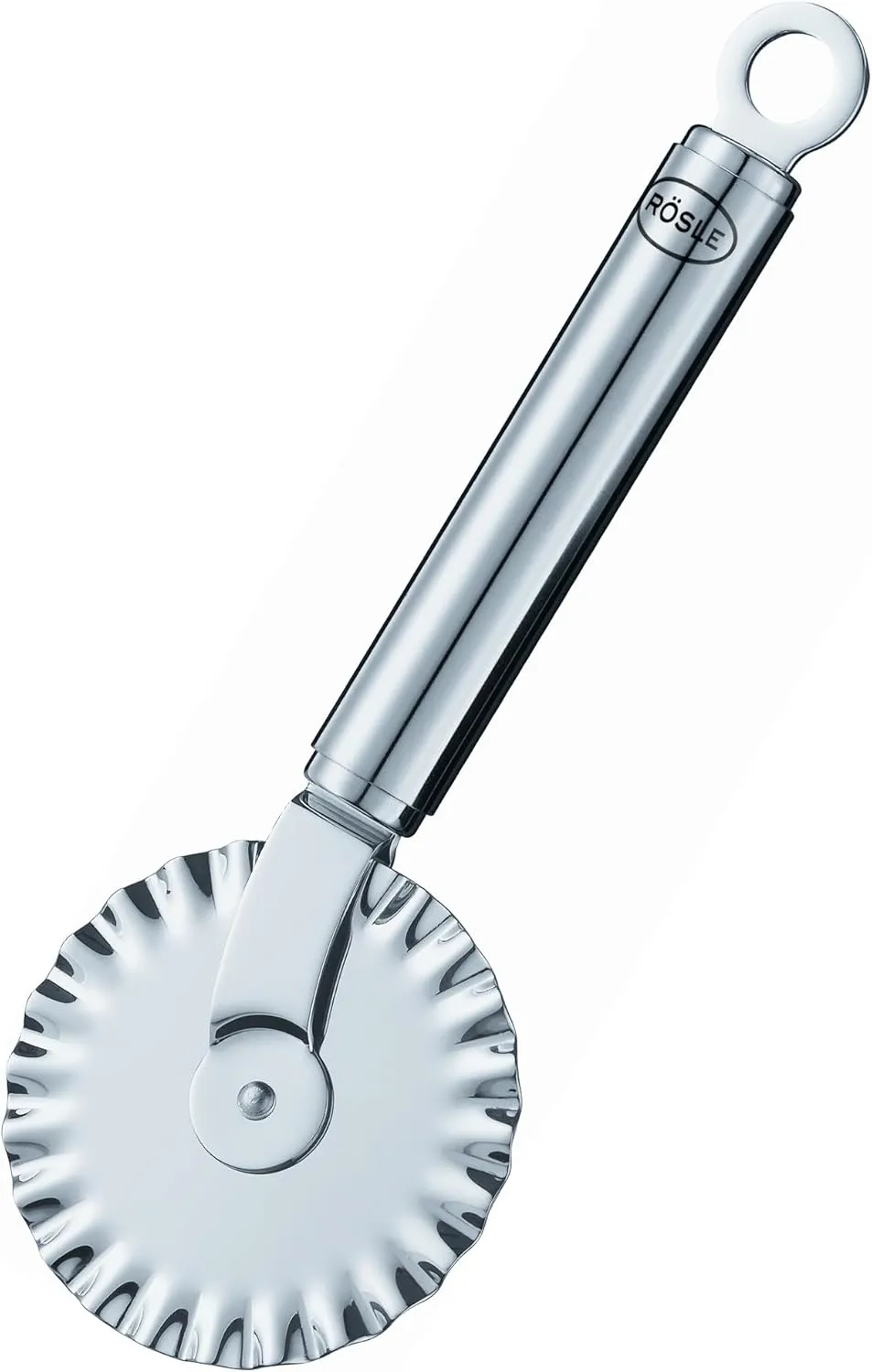 Rösle Stainless Steel Round-Handle Pastry Wheel