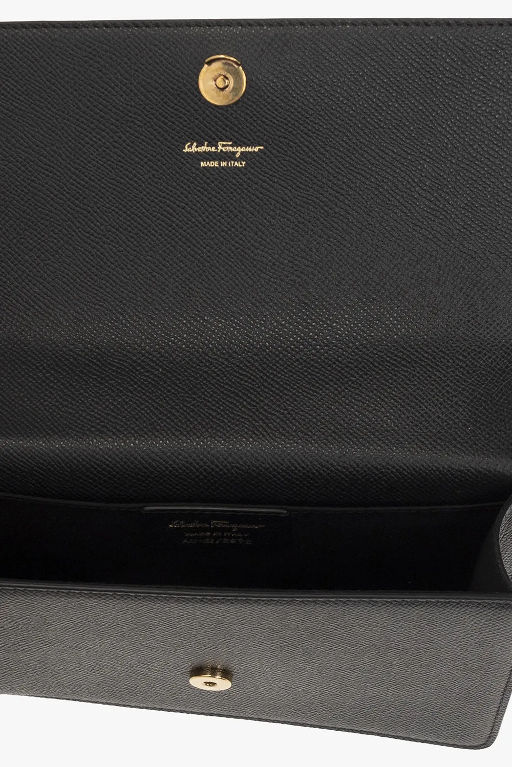 SALVATORE FERRAGAMO GANCINI FLAP SHOULDER BAG