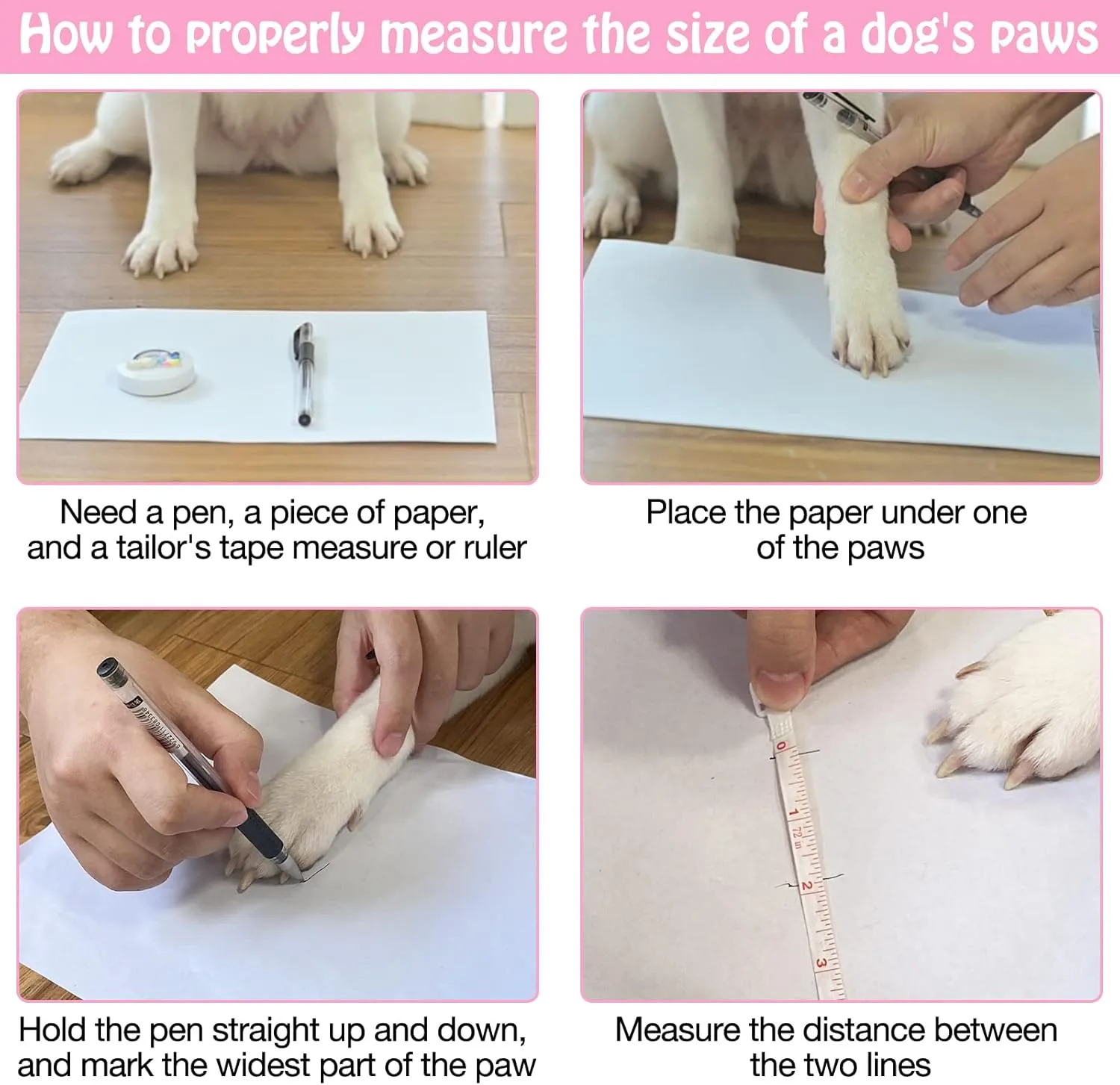 SCENEREAL Anti-Slip Dog Socks to Prevent Licking Paws, Dog Shoes for Hot/Cold Pavement, Dog Boots & Paw Protectors with Grippers for Hardwood Floors, Dog Booties for Small Medium Large Senior Dogs