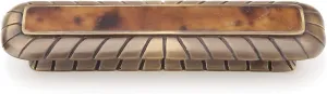Schaub and Company 852-PEN/ED Schaub and Company 852 Symphony 3" Center to Center Designer Solid Brass Cabinet Bar Handle Pull with Shell Inlays