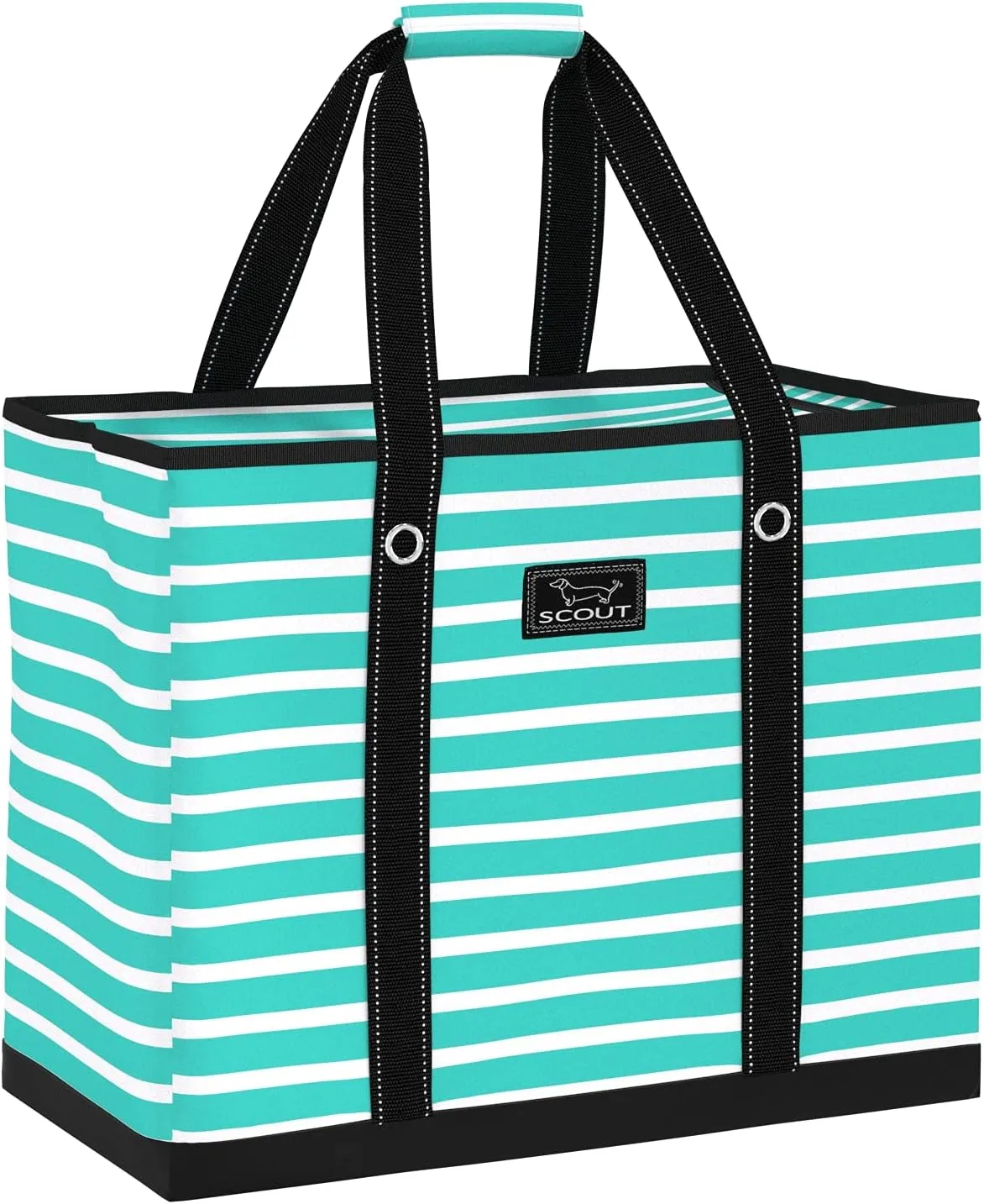 SCOUT 3 Girls' Extra Large Sandproof Utility Tote - Zipper Closure Beach, Pool & Travel Bag
