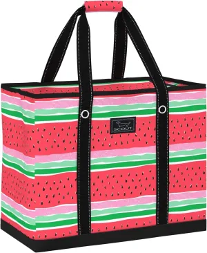 SCOUT 3 Girls' Extra Large Sandproof Utility Tote - Zipper Closure Beach, Pool & Travel Bag