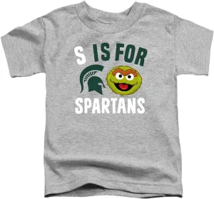 Sesame Street Collegiate Official Alphabet Unisex Toddler T Shirt Collection