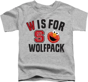 Sesame Street Collegiate Official Alphabet Unisex Toddler T Shirt Collection