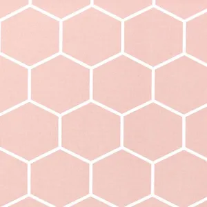 Shapes Blush Drapery Fabric by Premier Prints - 30 Yard Bolt