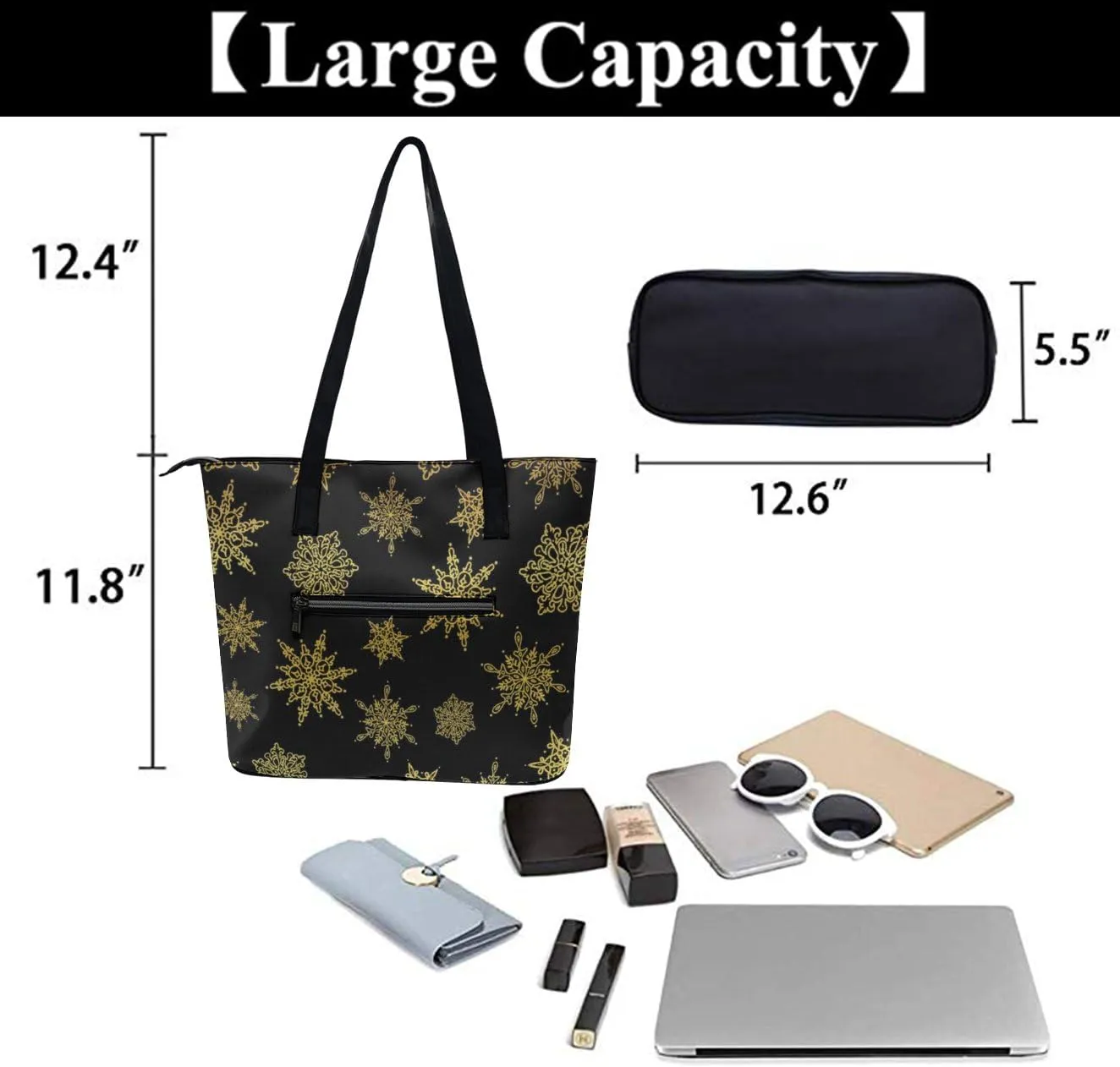 Shoulder Bag Handbags for Women Fashion Tote Bags PU Leather Shoulder Bag Top Handle Satchel Bags Purse