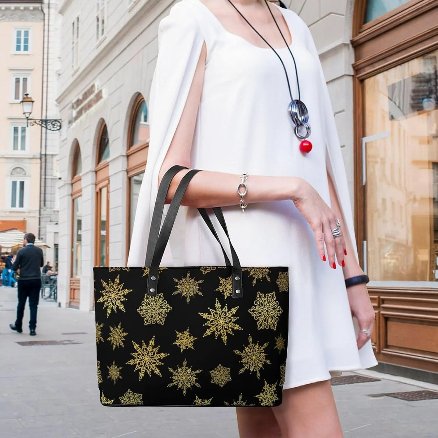 Shoulder Bag Handbags for Women Fashion Tote Bags PU Leather Shoulder Bag Top Handle Satchel Bags Purse