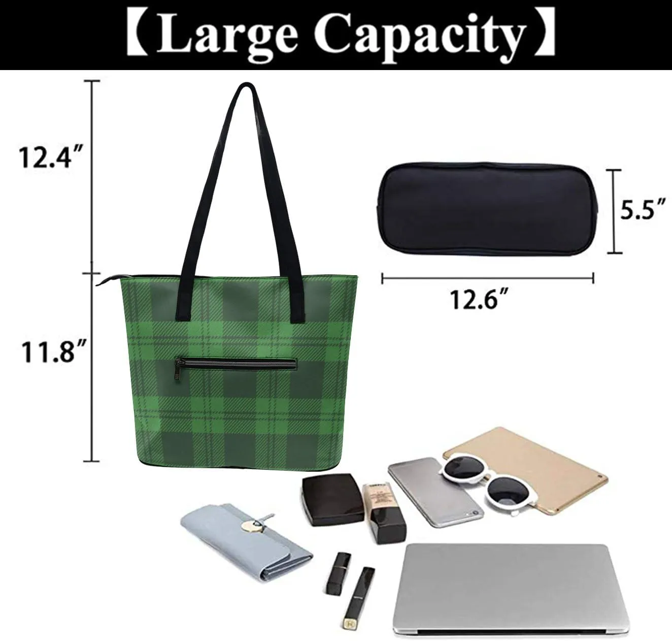 Shoulder Bag Handbags for Women Fashion Tote Bags PU Leather Shoulder Bag Top Handle Satchel Bags Purse