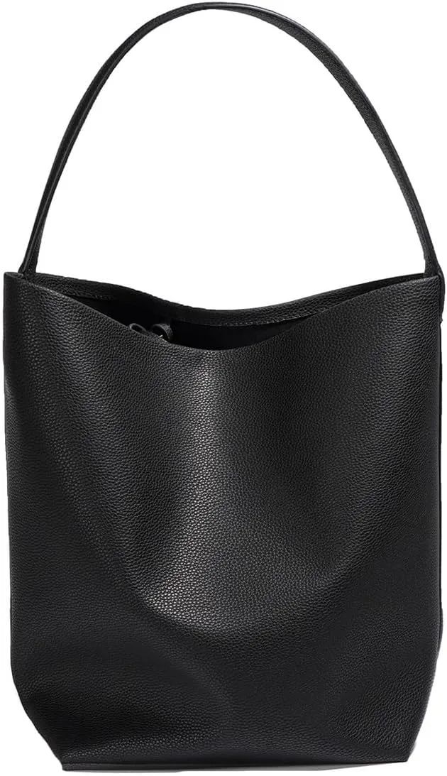 Shoulder Bag,Leather Crossbody Bucket,Top Handle Handbag,