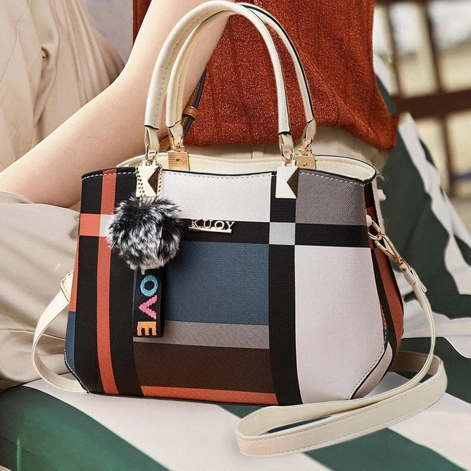 Shoulder Hand Purse - Shoulder Bag, New handbaags | Multi Color Women's Zipper Tote Shoulder Bags, Women Hobo Shoulder Bags