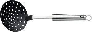 Silit Classic Line Skimmer 33 cm Polished Stainless Steel Plastic Ideal for Coated Pots Dishwasher Safe