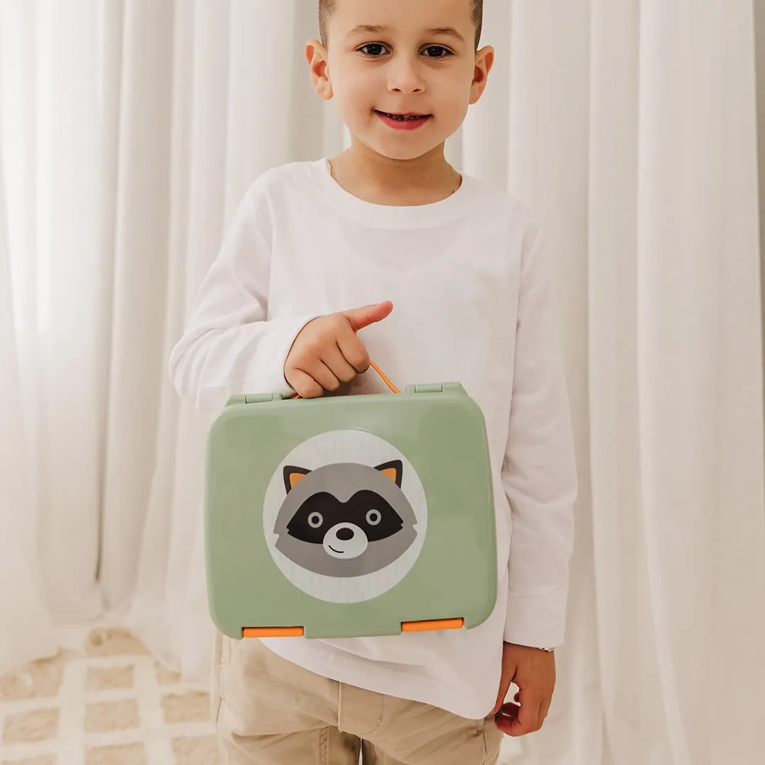 Skip Hop Zoo Bento Lunch Box - Rudy Raccoon