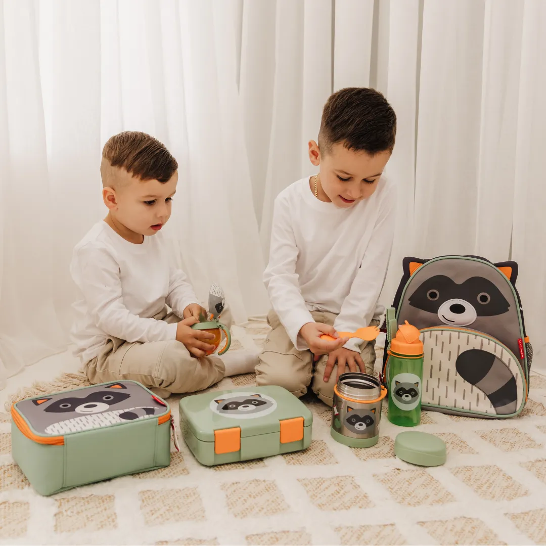Skip Hop Zoo Bento Lunch Box - Rudy Raccoon