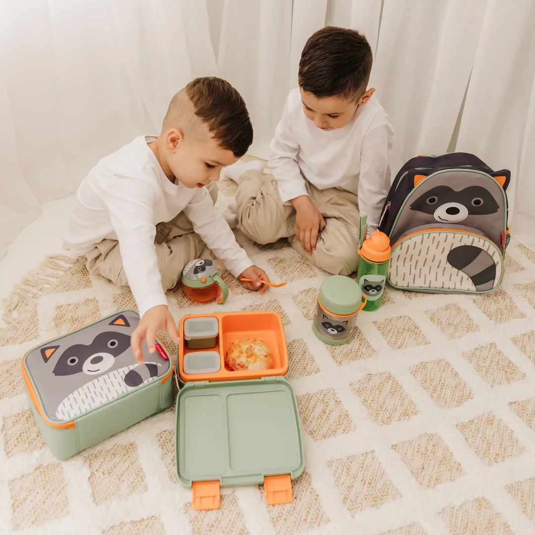 Skip Hop Zoo Bento Lunch Box - Rudy Raccoon