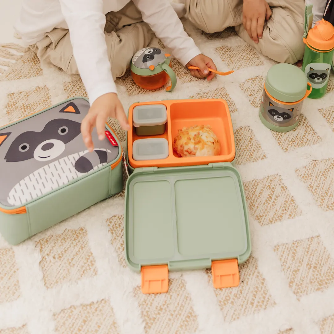 Skip Hop Zoo Bento Lunch Box - Rudy Raccoon