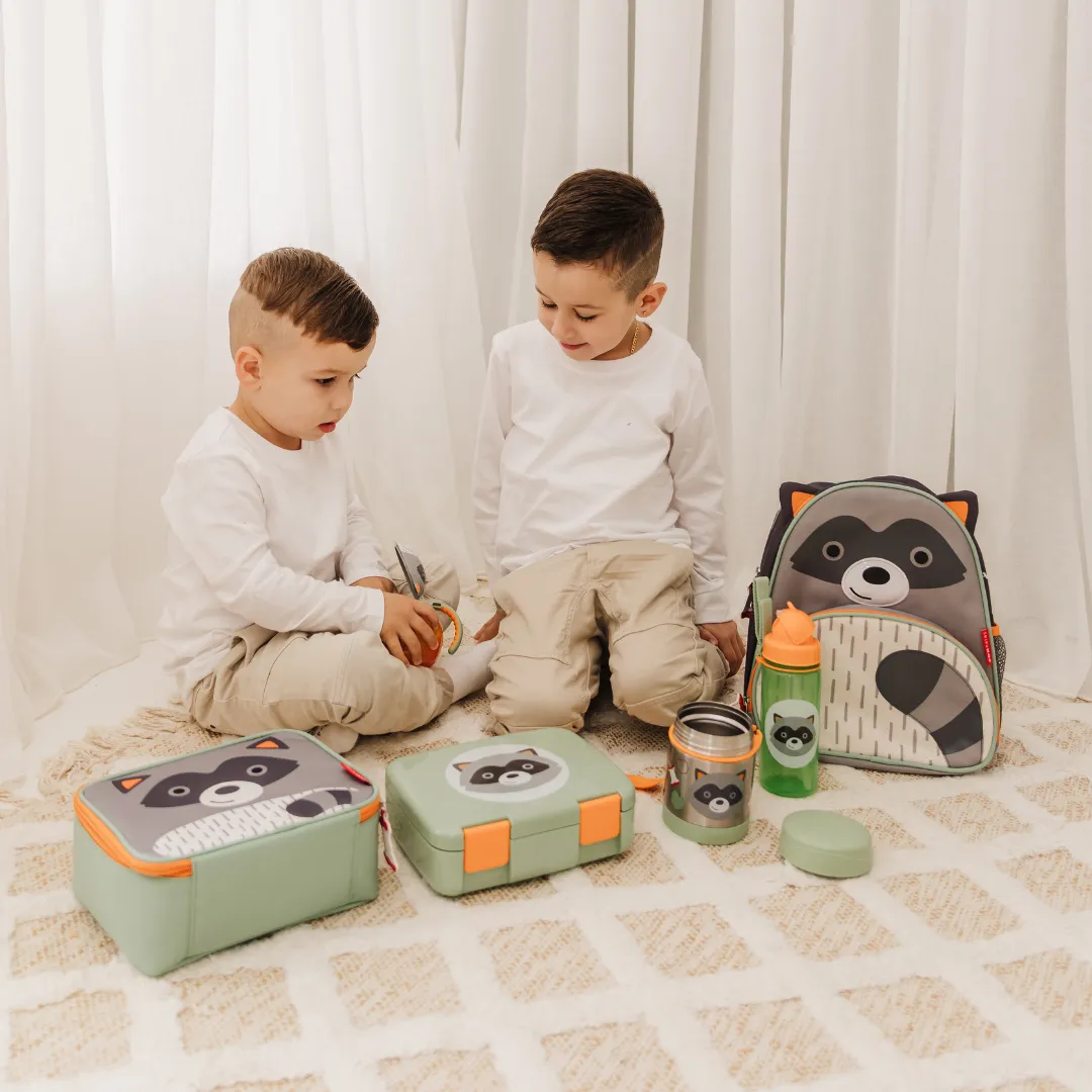 Skip Hop Zoo Bento Lunch Box - Rudy Raccoon