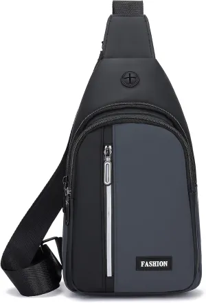 Sling Bag For Men Small 6L Mini Crossbody Bags Fanny Pack Lightweight One Strap Shoulder Backpacks