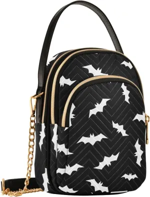 Small Cross body Bags for Women Quilted Crossbody Cell Phone Shoulder Purse Handbags Wallet Detachable Chain Bag