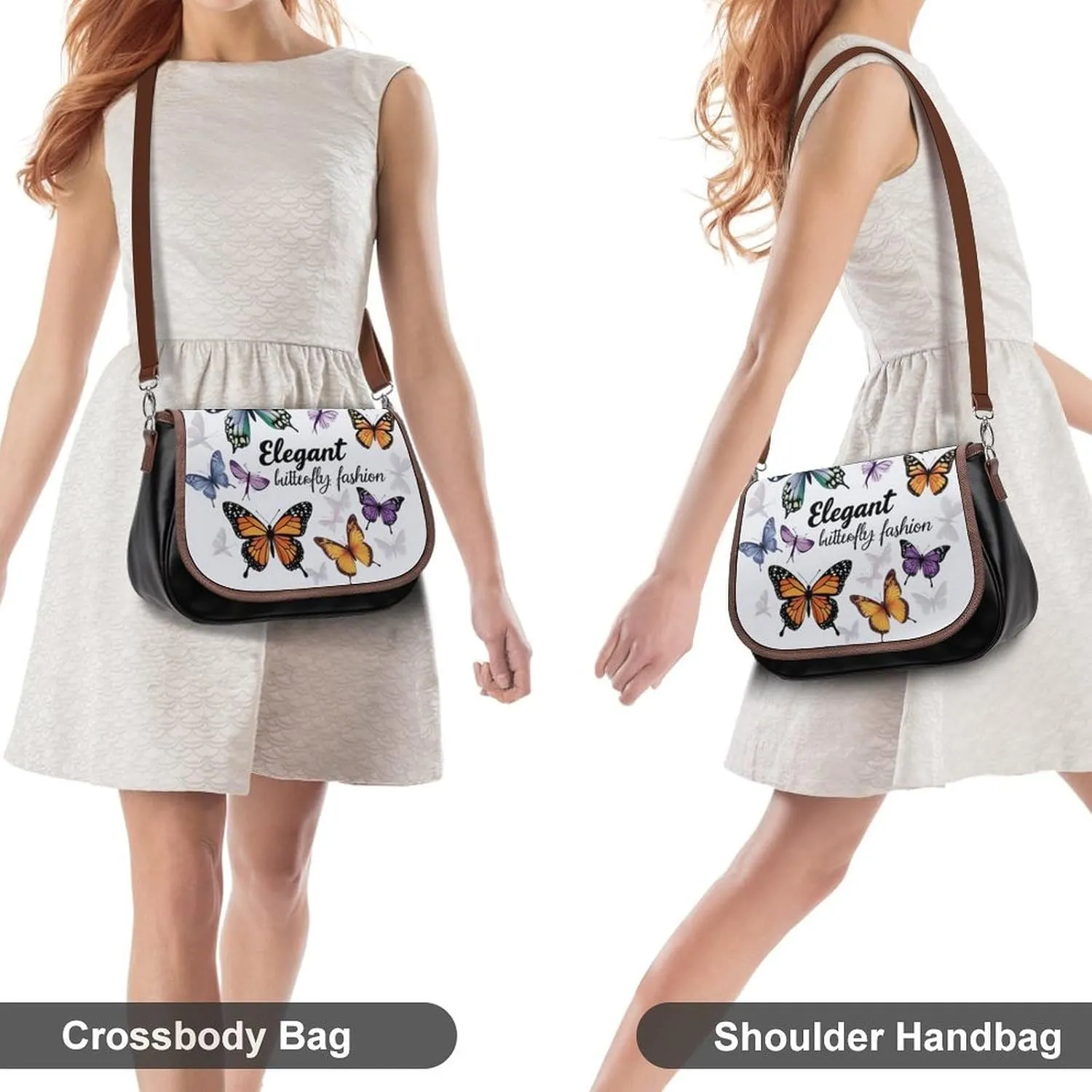 Small Crossbody Shoulder Purse for Women Men, Pu Leather Travel Purse Waterproof Cross Body Bags
