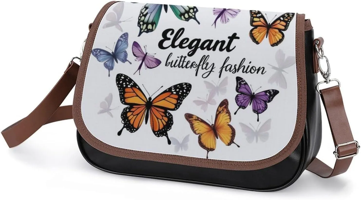 Small Crossbody Shoulder Purse for Women Men, Pu Leather Travel Purse Waterproof Cross Body Bags