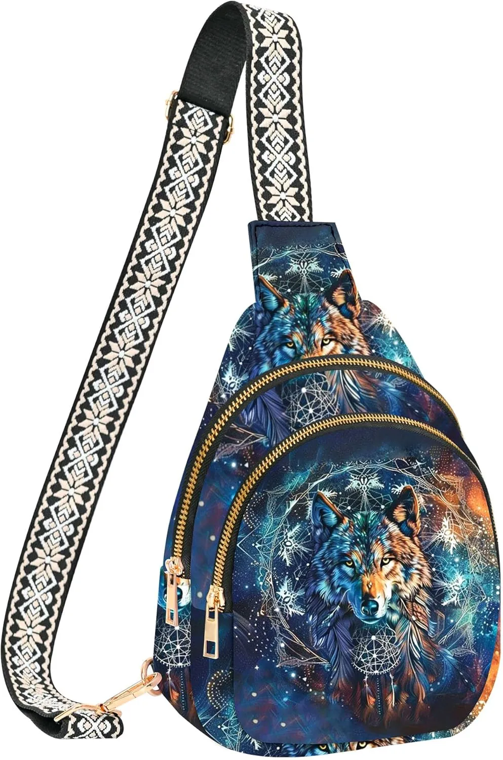 Small Sling Bag for Women Leather Crossbody Bags Sling Backpack for Outdoor Travel