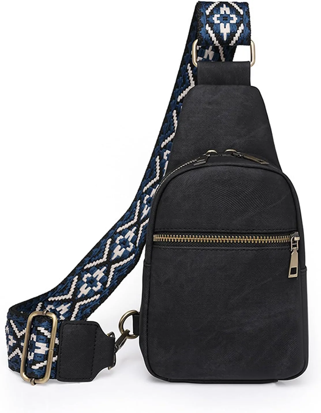 Small Sling Bag for Women Men Cross Body Bag Trendy Fanny Packs Chest Bag Crossbody Purse for Travel