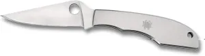 Spyderco Grasshopper Folder 2.31 in Plain Stainless Handle