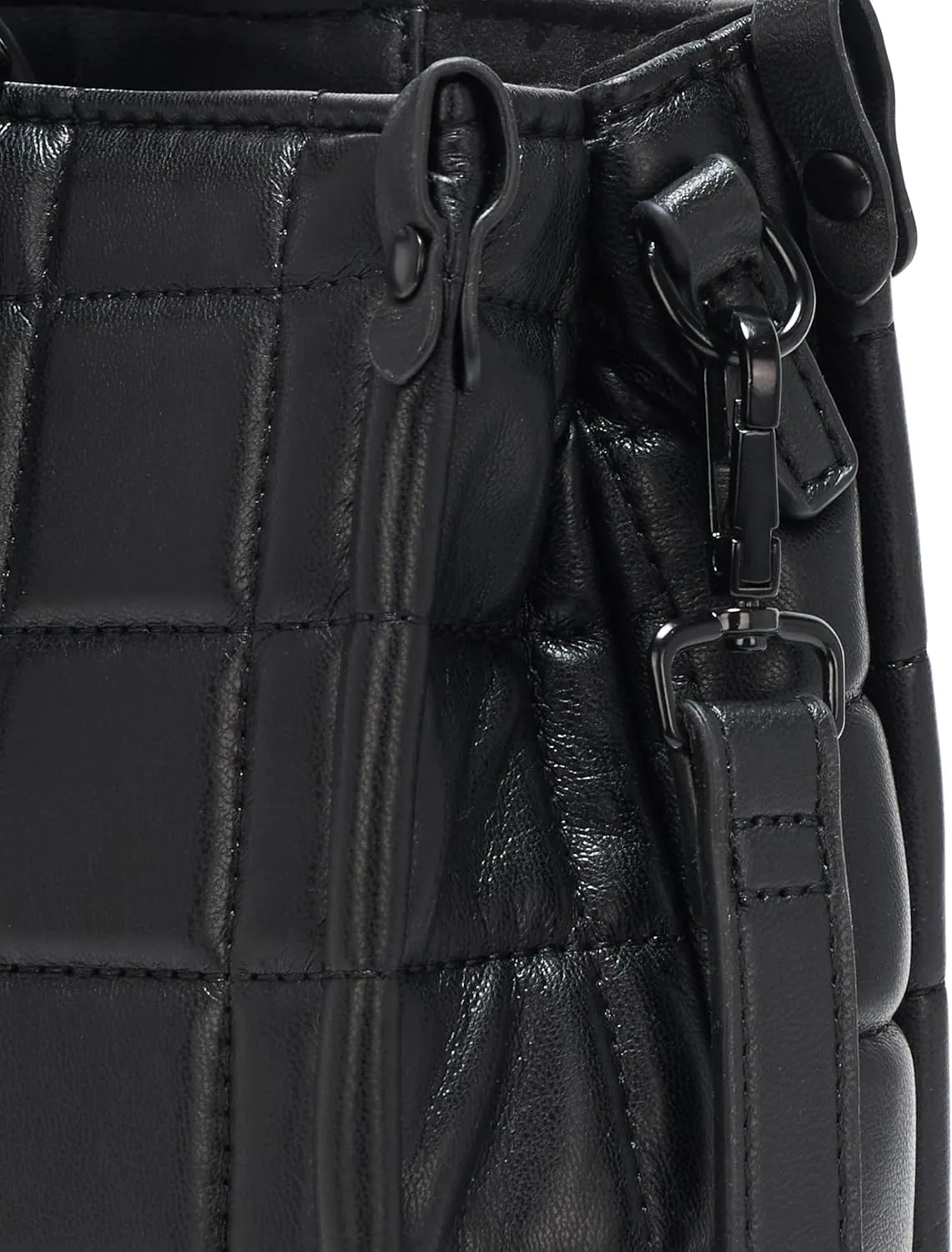 Steve Madden Bmich Quilted Top Handle Satchel