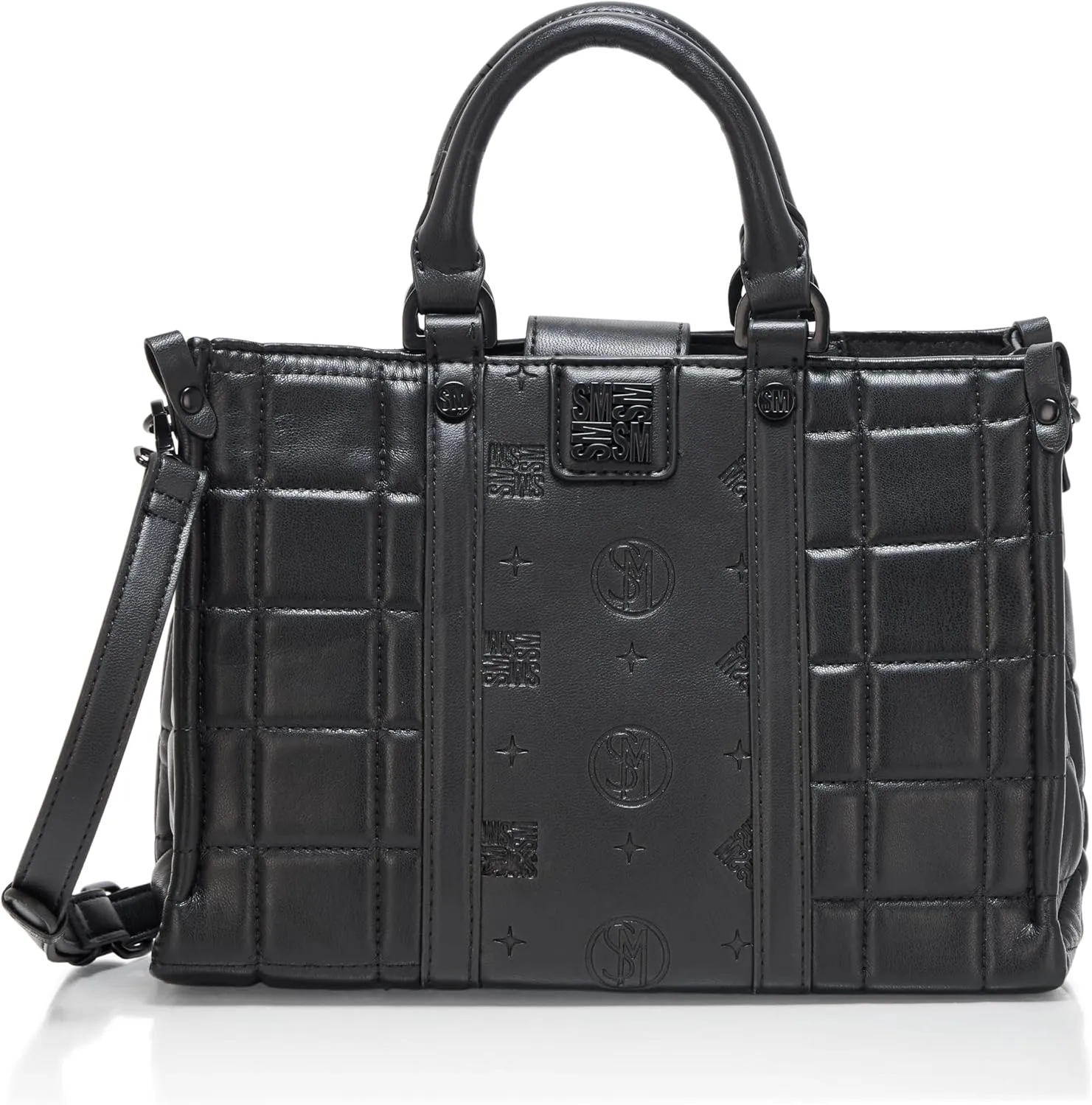 Steve Madden Bmich Quilted Top Handle Satchel