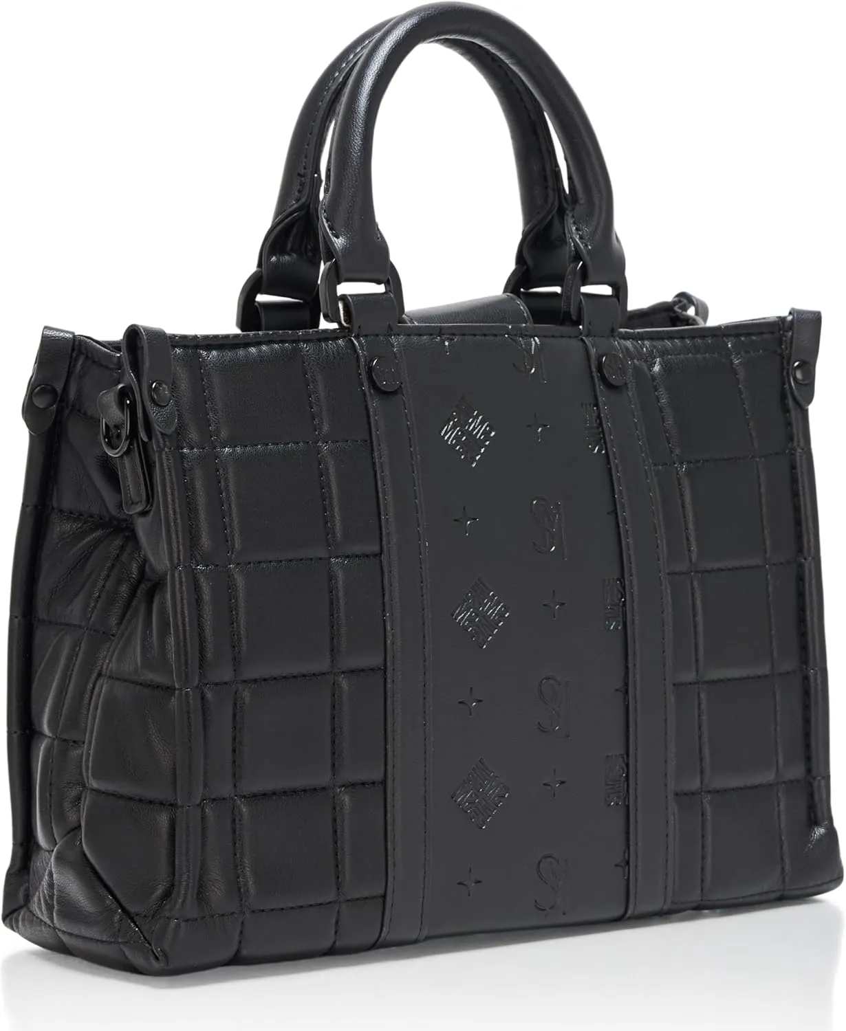 Steve Madden Bmich Quilted Top Handle Satchel