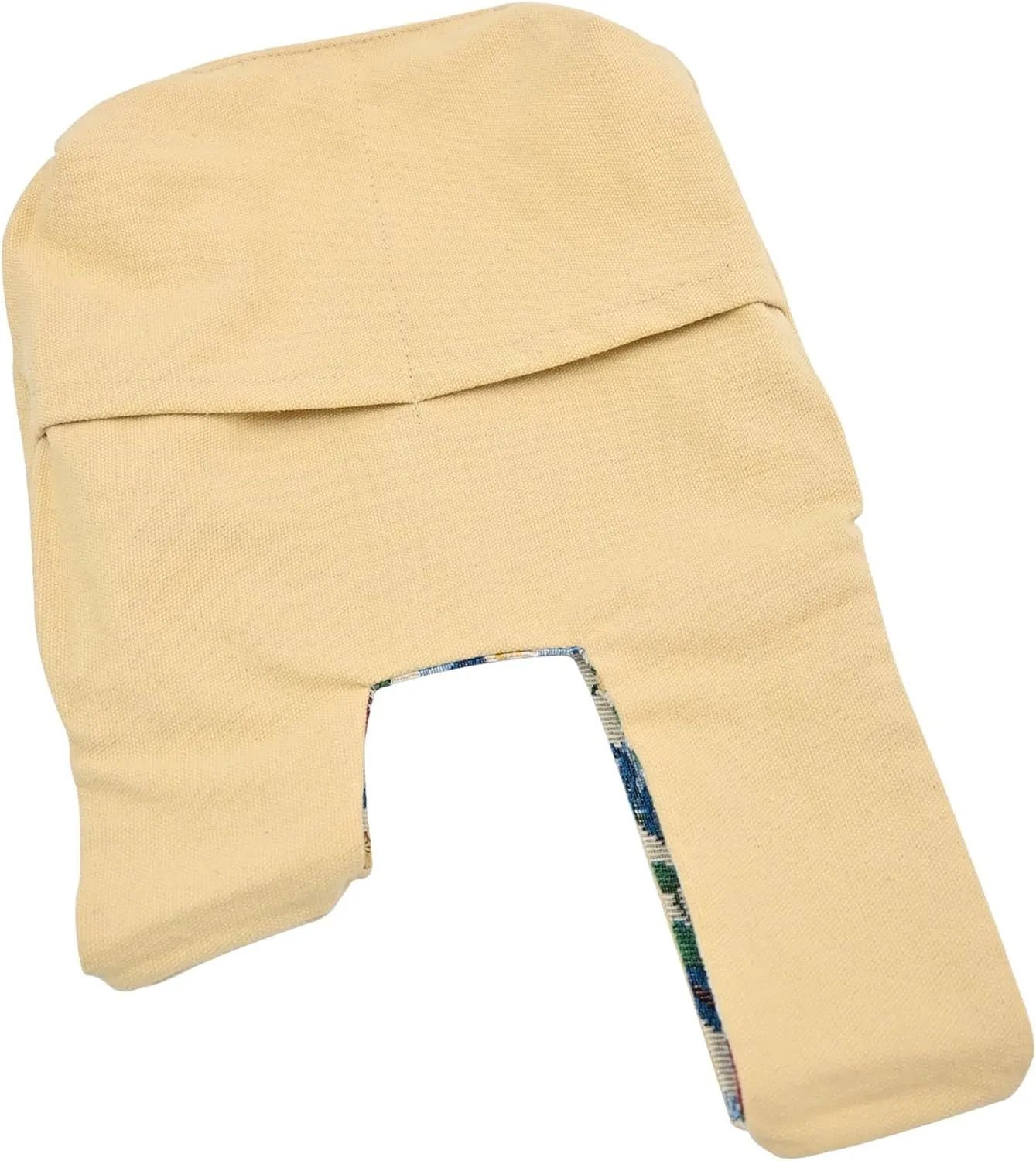 Stylish Cotton Japanese Pattern Wrist Bag Sleeve Knot Pouch Portable Canvas Tote Purse for Female, Women