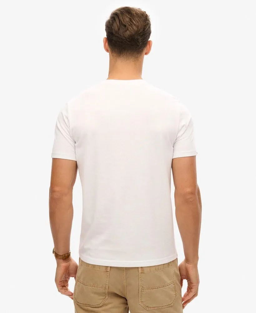 Superdry Men's Vintage Logo Heritage Relaxed T-Shirt, Optic