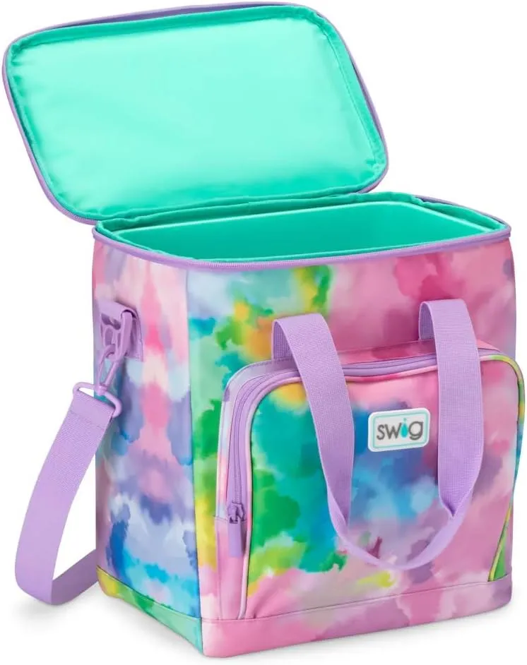 Swig Life Triple Insulated Cooler Bag with Zipper, Large Travel Cooler Bag Holds 16-24 Cans, or 6 Wine Bottles, Insulated