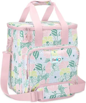 Swig Life Triple Insulated Cooler Bag with Zipper, Large Travel Cooler Bag Holds 16-24 Cans, or 6 Wine Bottles, Insulated