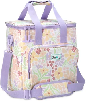 Swig Life Triple Insulated Cooler Bag with Zipper, Large Travel Cooler Bag Holds 16-24 Cans, or 6 Wine Bottles, Insulated