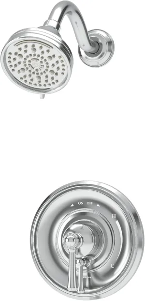 Symmons Braston Shower Trim with VersaFlex Integral Diverter/Volume Control in Polished Chrome