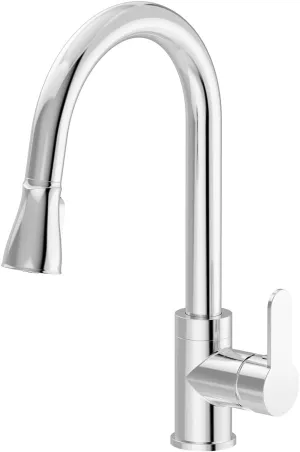 Symmons S-6710-PD-1.5 Identity Single-Handle Pull-Down Kitchen Faucet in Polished Chrome (1.5 GPM)