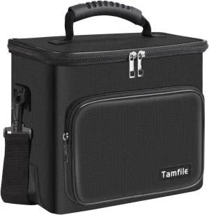 Tamfile Fireproof Lipo Battery Bag - 4200F Heat Insulated With Pockets and Shoulder Strap for Safe Storage, Transport and Charging