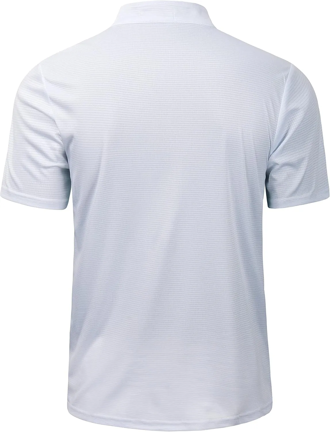 TAPULCO Mens Quick Dry Quarter Zip Performance Modern Printed Casual Sports T-Shirts Athletic Pullover Outdoor Hiking Tee