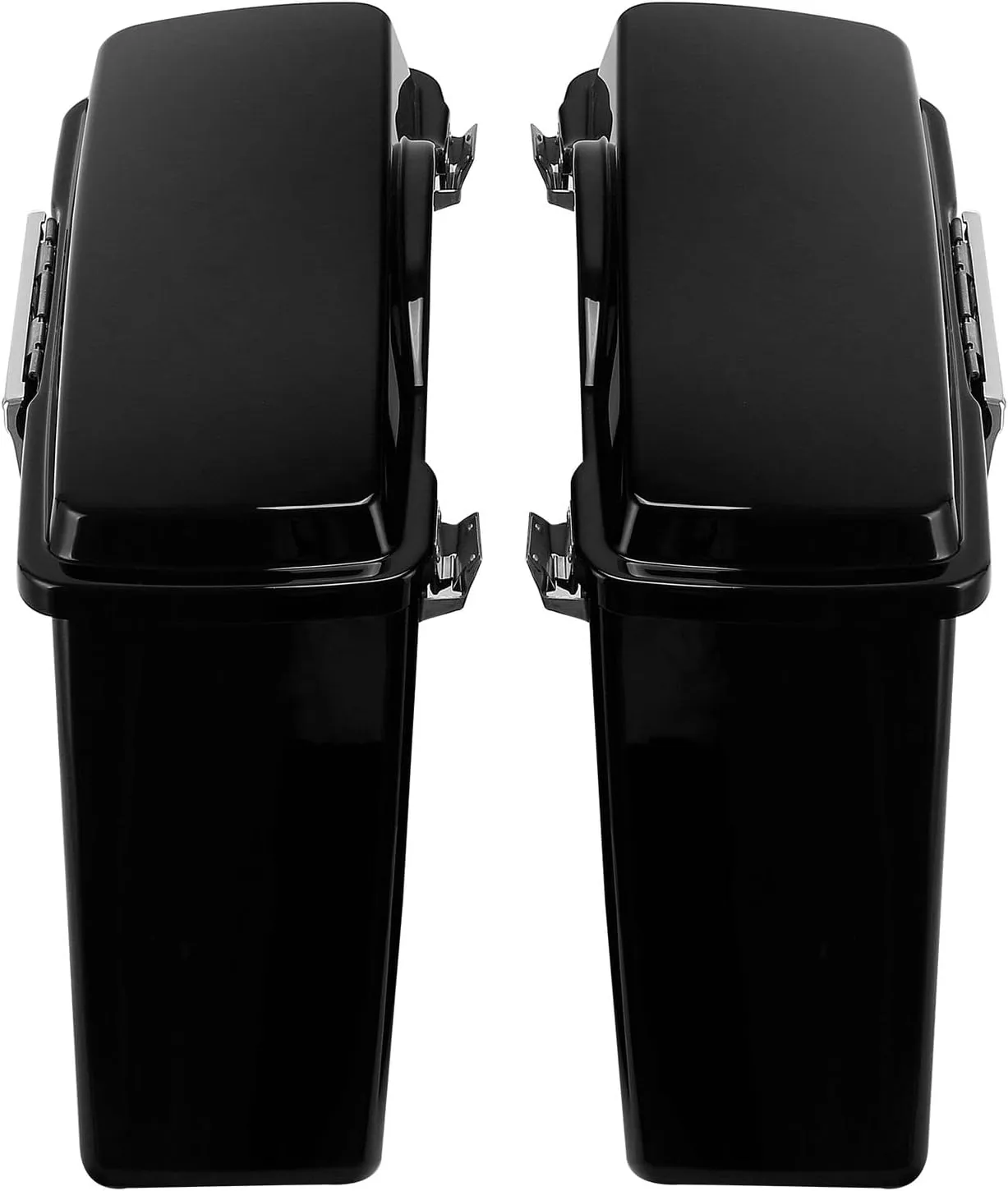TCMT Hard Saddle bags Saddlebag Trunk Fits For Harley Touring Road King Road Street Glide Ultra Classic FLHT FLHR FLHX 1994-2013