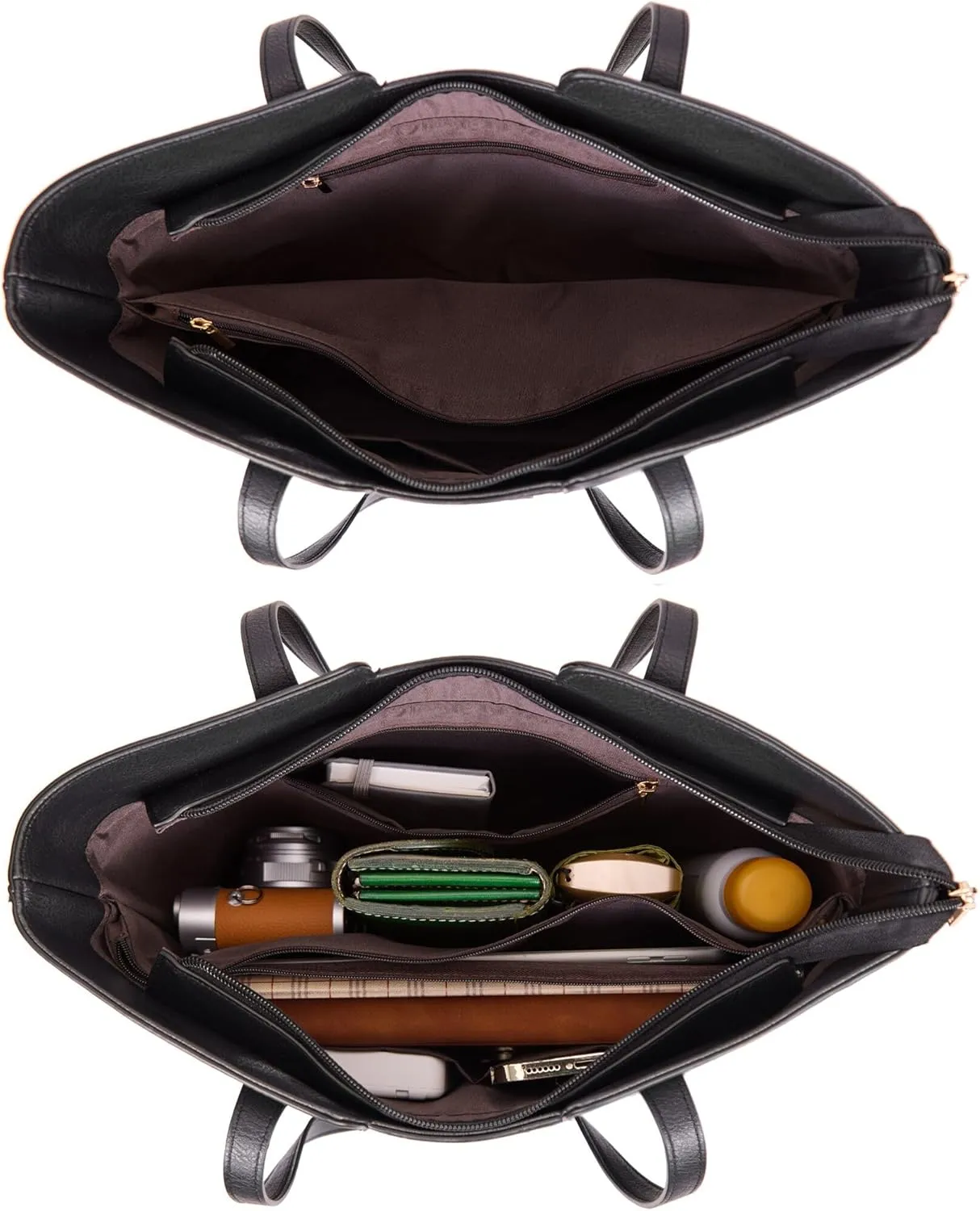 ToLFE Tote Bags for Women Purses and Handbags Top Handle Satchel PU Leather Shoulder Hobo Bags