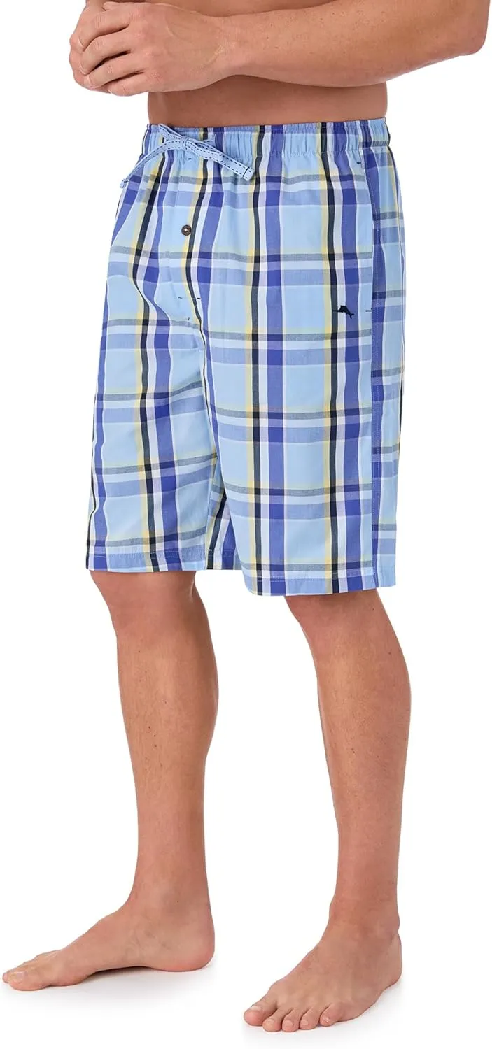Tommy Bahama - Men's Essential Printed Lounge Short, Woven Pajama Shorts for Sleep or Lounge