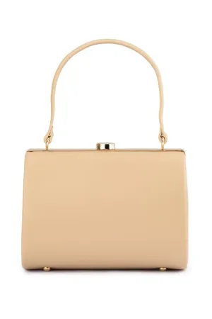 Tonia Top Handle Bag - Natural