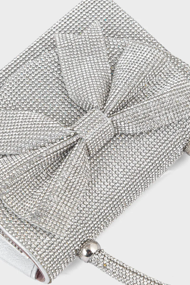 Top Handle Hand Bags BH0038-Silver
