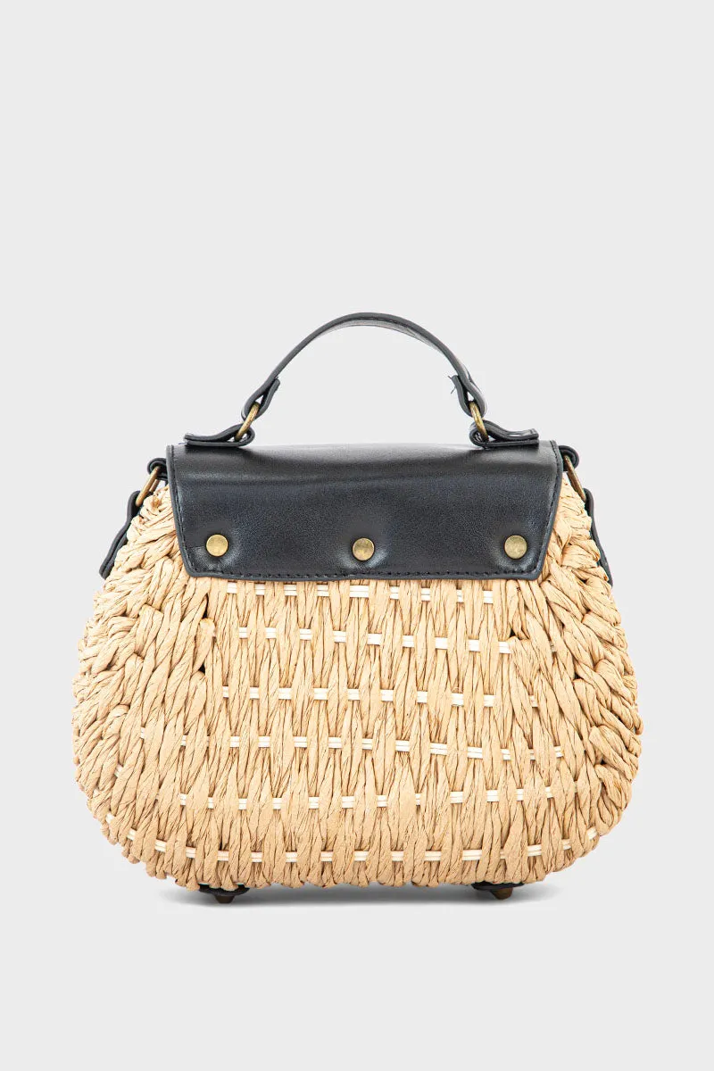 Top Handle Hand Bags BH0080-Black