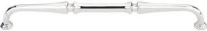 Top Knobs - TK344PN - Chalet Pull 9 in. (c-c) - Polished Nickel - Chareau Collection