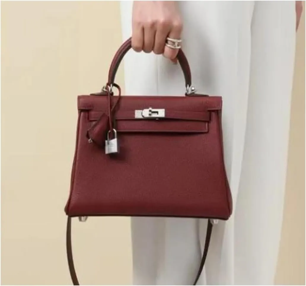 Tote Bag for Women, Genuine Leather Top Handle Handbag, Fashion Vintage Shoulder Bag, Crossbody, With 2 strap.