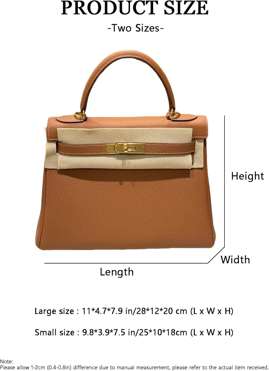 Tote Bag for Women, Genuine Leather Top Handle Handbag, Fashion Vintage Shoulder Bag, Crossbody, With 2 strap.
